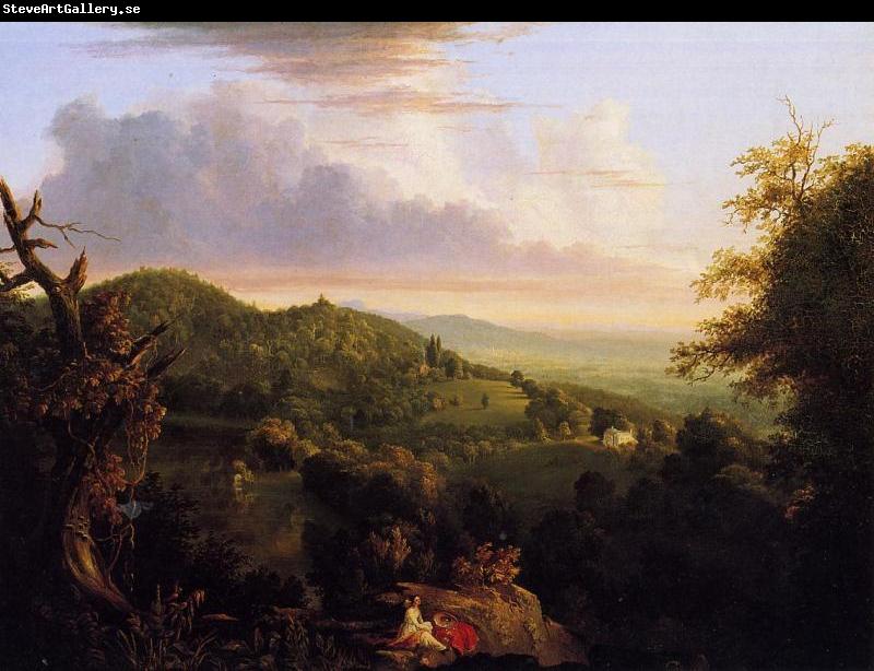 Thomas Cole View of Monte Video, Seat of Daniel